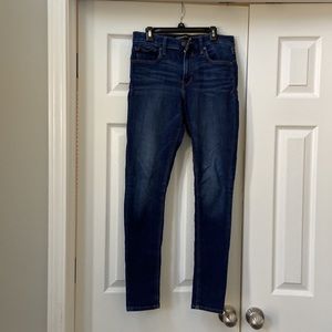 Express (women) blue jeans size 4R